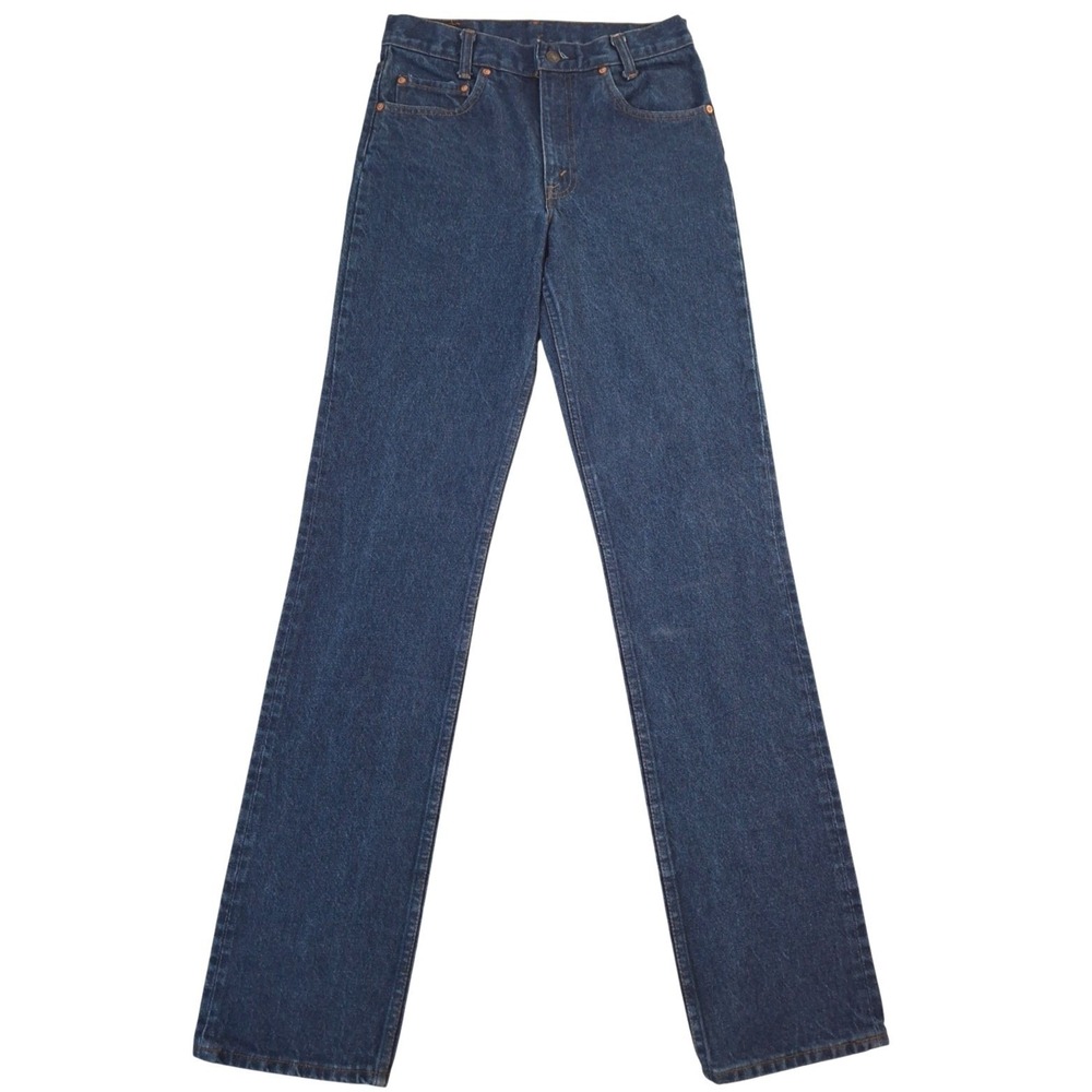 Vintage Levis 720-0217 Student Fit Jeans 29x35* Straight Leg Dark Wash 1983